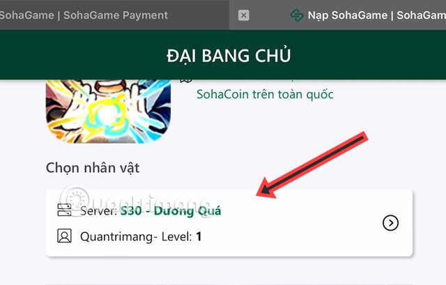 Código Dai Bang Chu, último evento do giftcode Dai Bang Chu