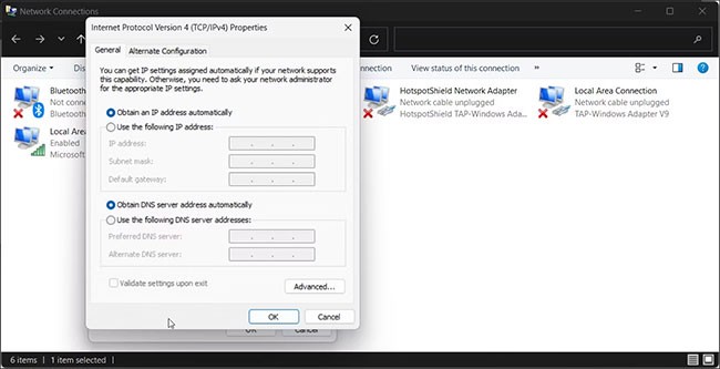 How to fix IPv4/IPv6 No Internet Access error on Windows