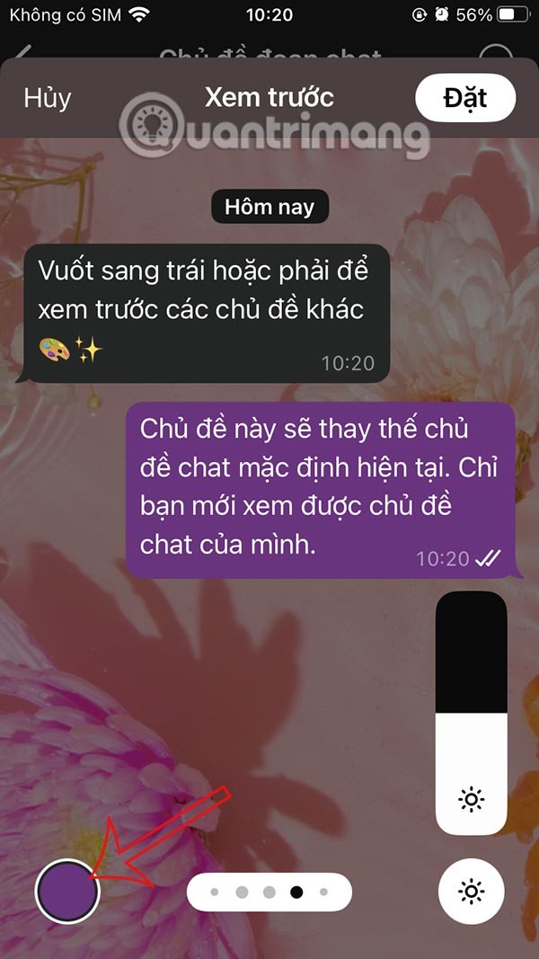 Instruções para definir o papel de parede do bate-papo no WhatsApp