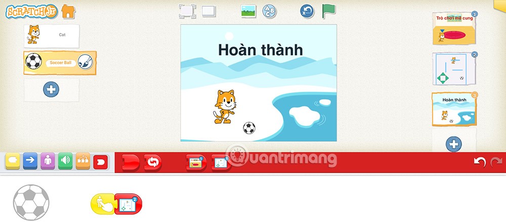 برنامج تعليمي لتصميم لعبة المتاهة ScratchJR (المنشور الأخير)