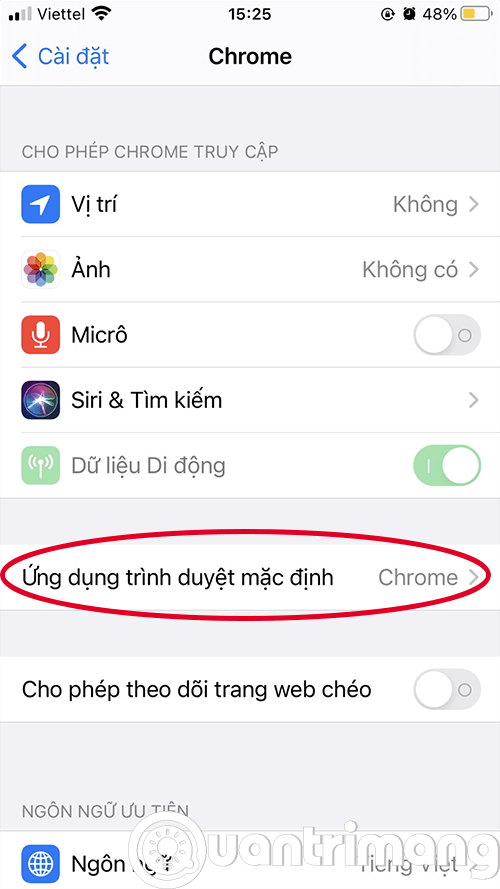 So ändern Sie den Standardbrowser und die Standard-E-Mail auf dem iPhone