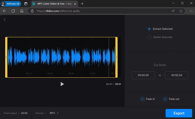 4 herramientas para hacer que el audio se desvanezca directamente en el navegador