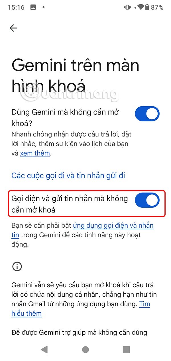 Como fazer chamadas no Android usando Gemini