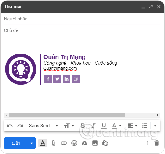 كيفية إنشاء توقيعات متعددة في Gmail