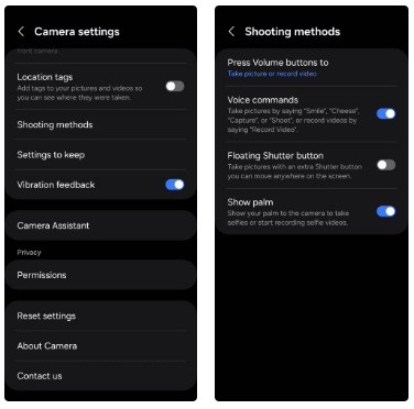 9 fonctionnalités cachées de l'appareil photo Samsung que vous devriez utiliser