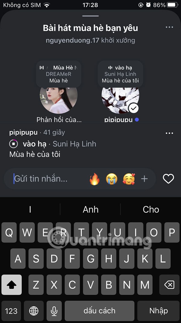 Как создать чат в заметках Instagram