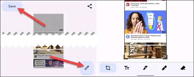 Tüm web sayfasını yakalamak için bir Android cihazın kayan ekran görüntüsünü alma talimatları Tüm web sayfasını yakalamak için bir Android cihazın kayan ekran görüntüsünü alma talimatları