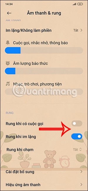 Instructions for adjusting vibration mode on Xiaomi phones