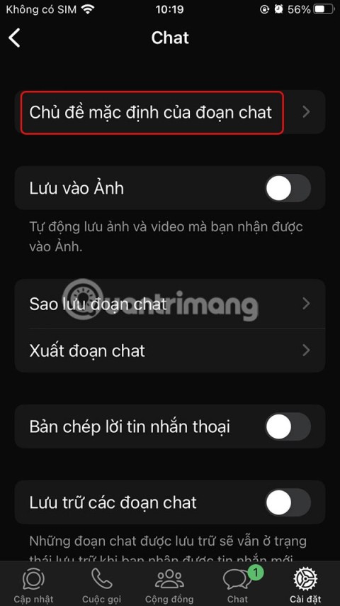 تعليمات تعيين خلفية الدردشة على WhatsApp