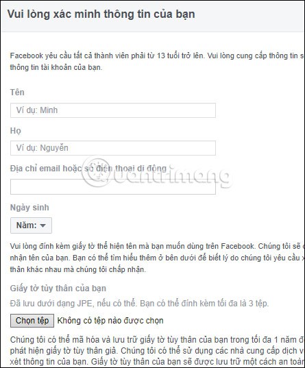 Comment réparer le changement de nom Facebook