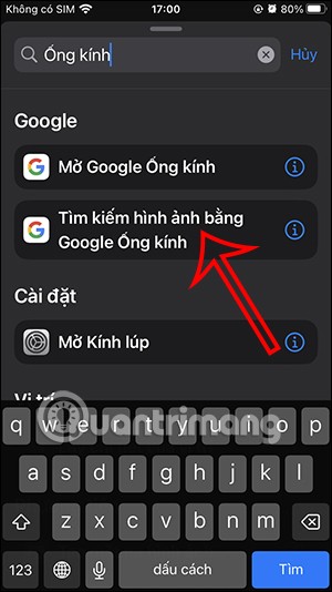 Jak wyszukiwać okręgi na iPhonie