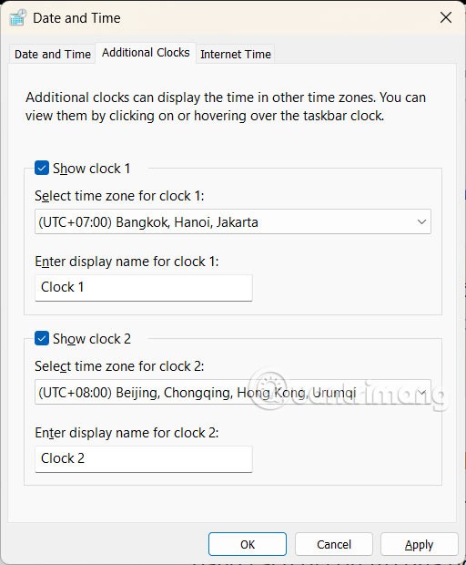 How to Add Multiple Clocks to the Windows 11 Taskbar