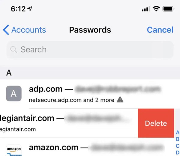 كيفية عرض كلمات المرور المحفوظة على iPhone وتعديل كلمات المرور بسهولة