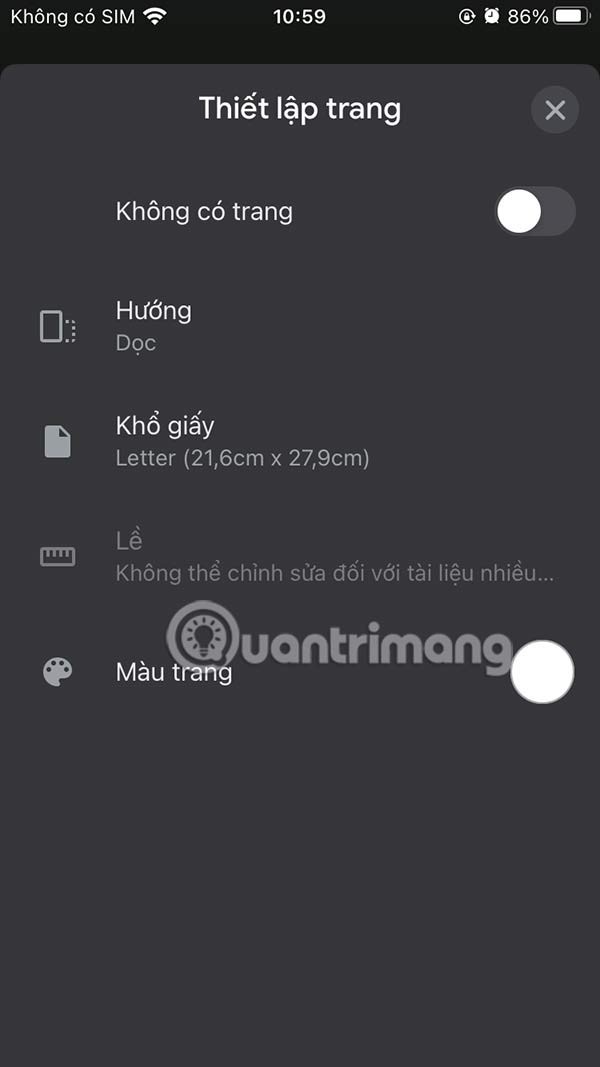 How to delete a page in Google Docs