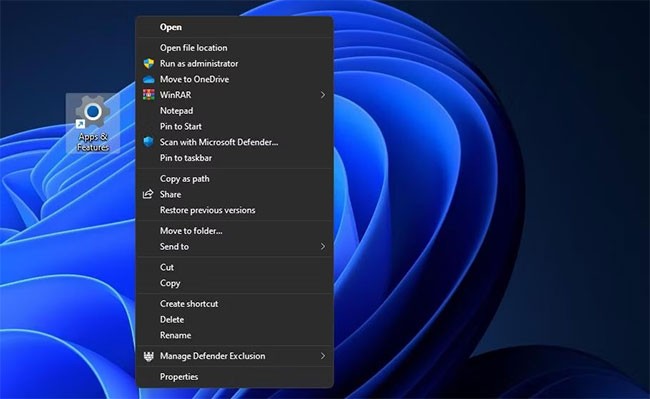 9 ways to open Apps & Features tool on Windows 11