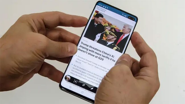 Cómo hacer una captura de pantalla en Samsung Galaxy