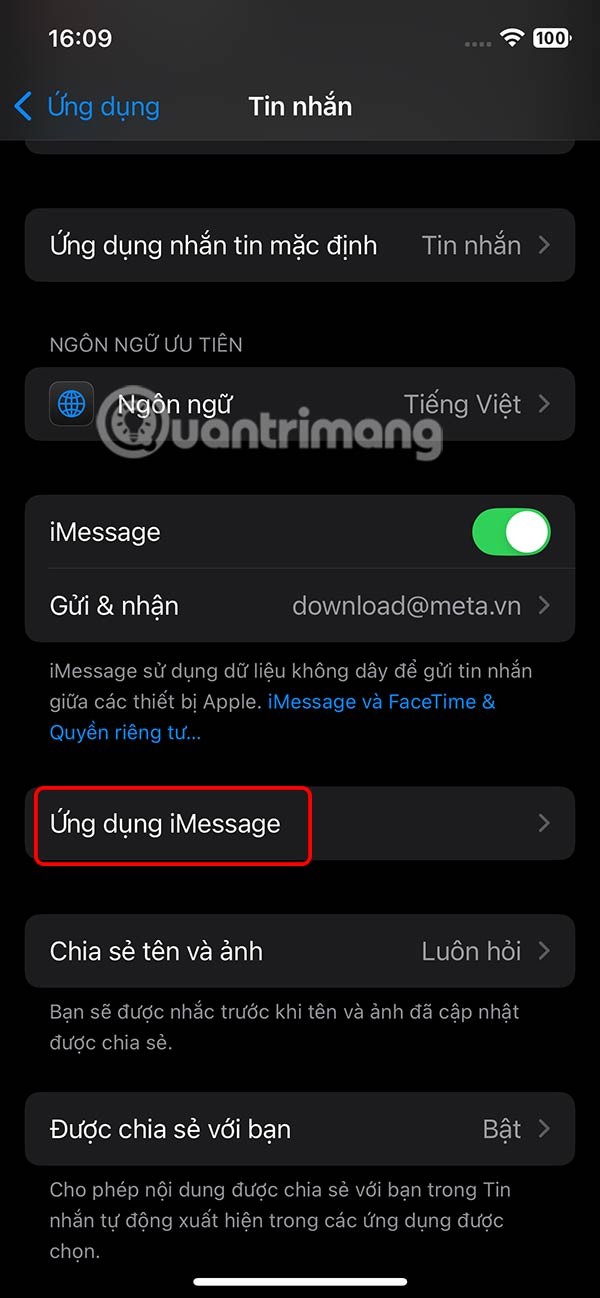 Comment supprimer l'application iMessage sur iPhone ?