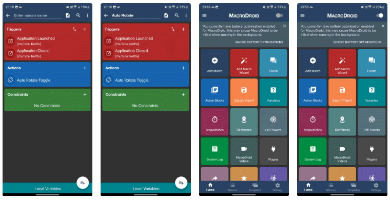 How to Automatically Rotate Android Phone Screen for Certain Apps