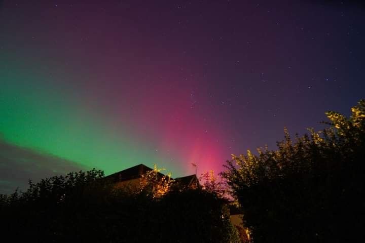 Las tormentas solares están creando impresionantes auroras en todo el mundo