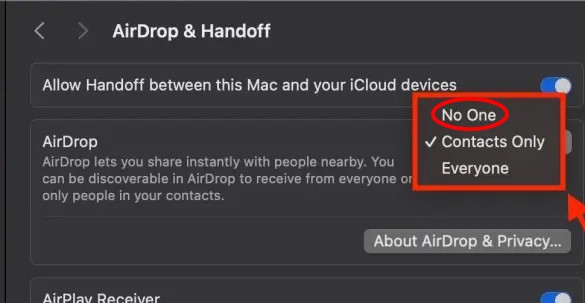 如何在 iPhone/iPad 和 Mac 上關閉 AirDrop