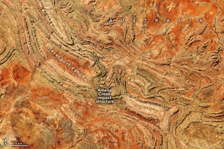 Hallan rastros del impacto de un meteorito que sacudió la Tierra hace 600 millones de años