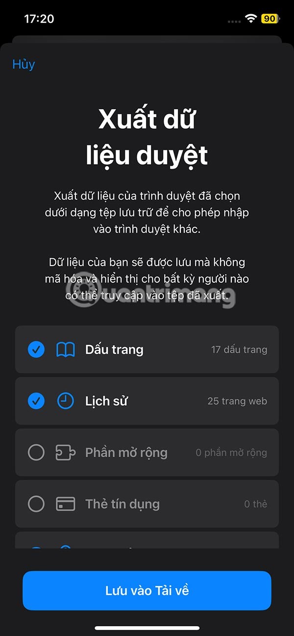Jak eksportować zakładki Safari z iPhone'a