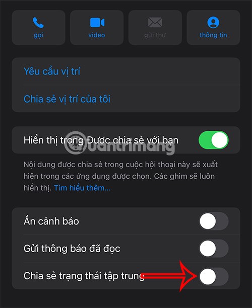 So teilen Sie den Fokusstatus auf dem iPhone