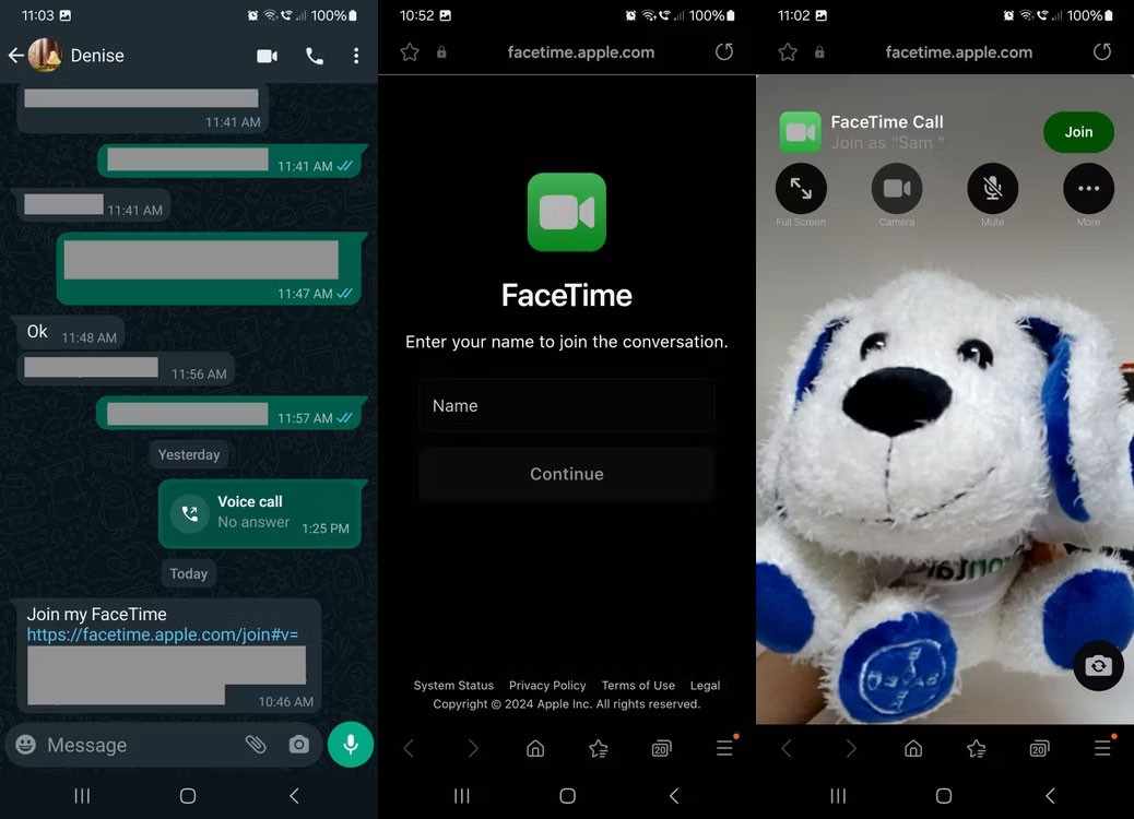 Android'de FaceTime nasıl kullanılır?