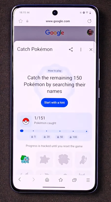 คำแนะนำในการเล่นเกมจับโปเกม่อนบน Google