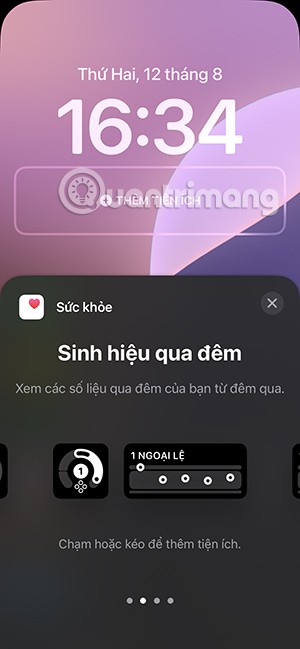 Bagaimana untuk menunjukkan indeks kesihatan malam pada iPhone