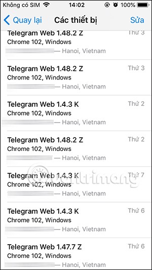 Cómo cerrar sesión en una cuenta de Telegram de forma remota