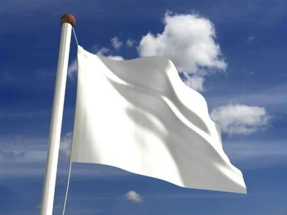 Este é o único país que já adotou uma bandeira branca como bandeira nacional.