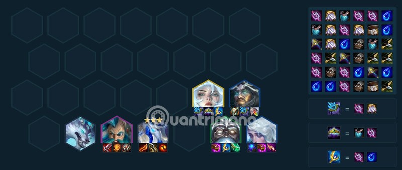 TFT Frost Takımı Sezon 12, TFT Frost Yapısı