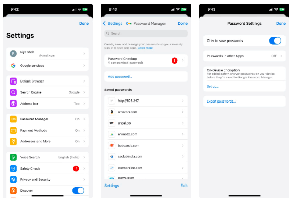 iPhone で Safari ではなく Chrome を使う理由