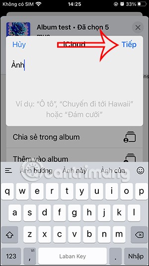 كيفية مشاركة ألبومات الصور على iPhone