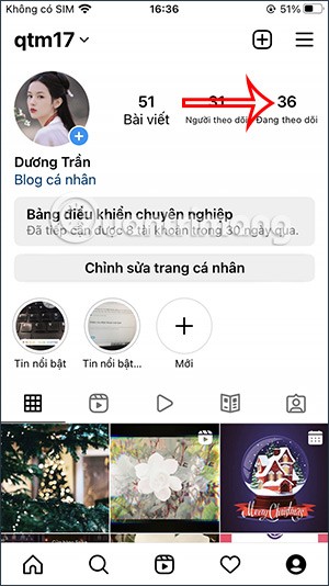 Как узнать, подписались ли вы на кого-то в Instagram