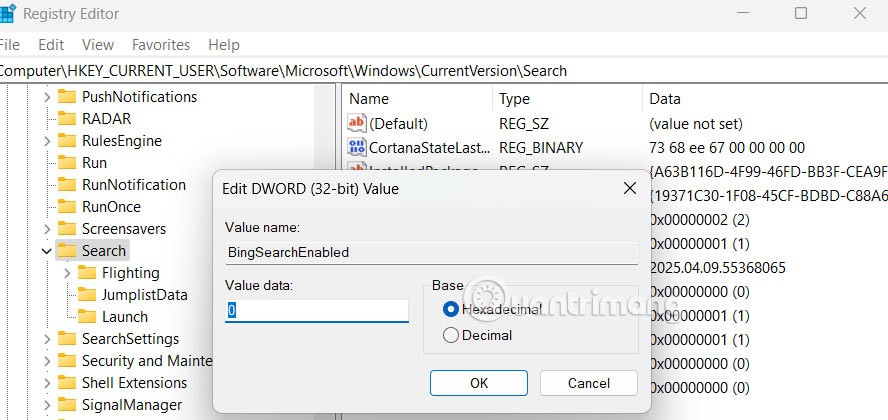 Инструкции по отключению веб-поиска в меню «Пуск» Windows 11 Инструкции по отключению веб-поиска в меню «Пуск» Windows 11