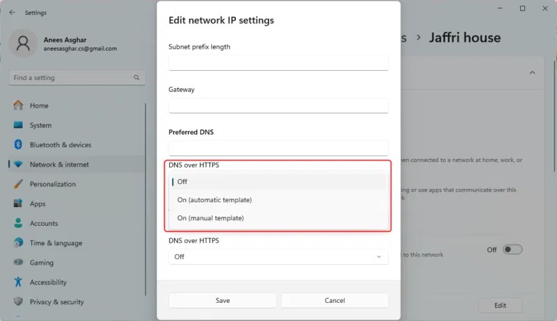So konfigurieren Sie die TCP/IP-Einstellungen in Windows