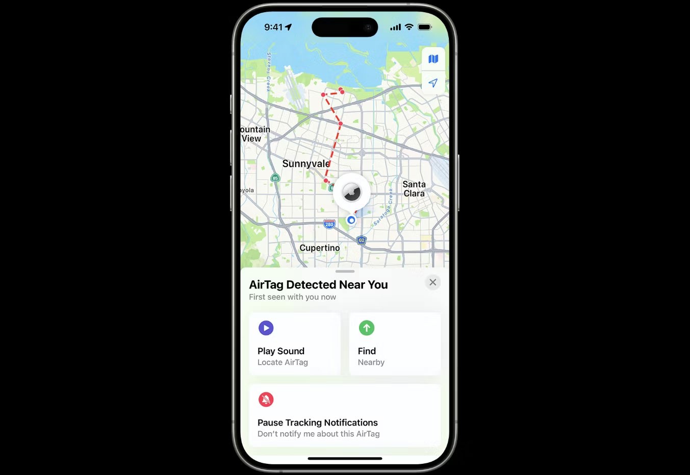 What to do when you see the “AirTag Found Moving With You” warning?