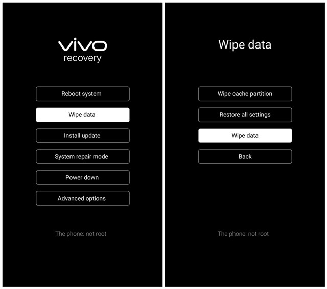 Arahan untuk menetapkan semula telefon Android untuk memulihkan tetapan kilang
