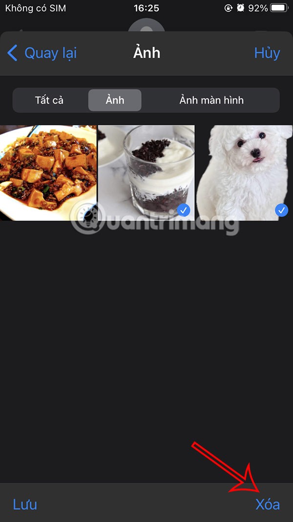 كيفية حذف الصور المرسلة في iMessage iPhone