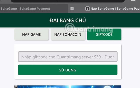 Codul Dai Bang Chu, codul cadou Dai Bang Chu ultimul eveniment
