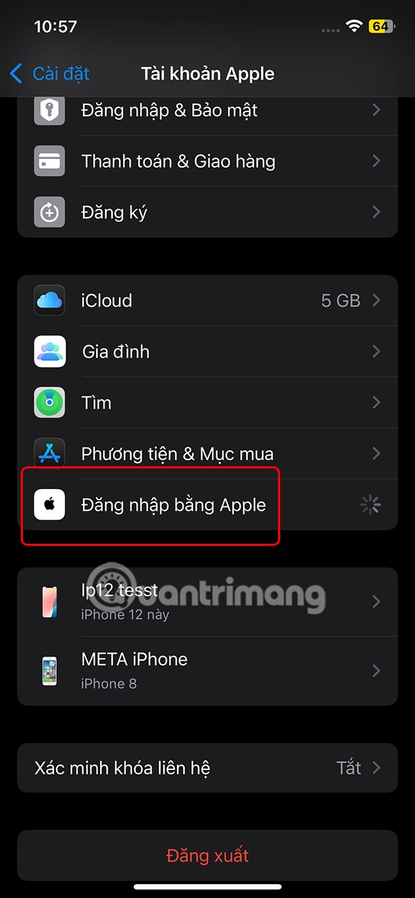 Comment supprimer les comptes d'application créés à partir de Connexion avec Apple