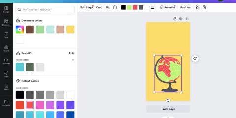 Cómo cambiar el color de un elemento en Canva