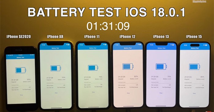 التحقق من عمر بطارية iOS 18.0.1، أي iPhone يجب أن يتم تحديثه؟ التحقق من عمر بطارية iOS 18.0.1، أي iPhone يجب أن يتم تحديثه؟