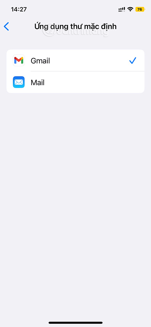 So ändern Sie den Standardbrowser und die Standard-E-Mail auf dem iPhone