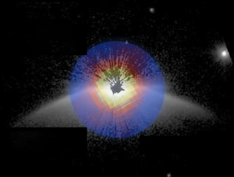 Ahli astronomi menemui sfera cakerawala pertama di sekeliling bintang seperti matahari