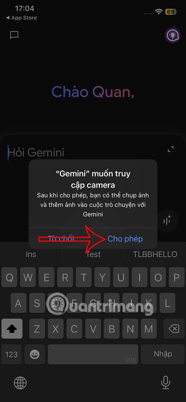 So verwenden Sie Gemini auf dem iPhone