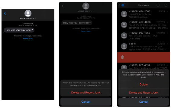 Prevent text message scams with these features and tricks!