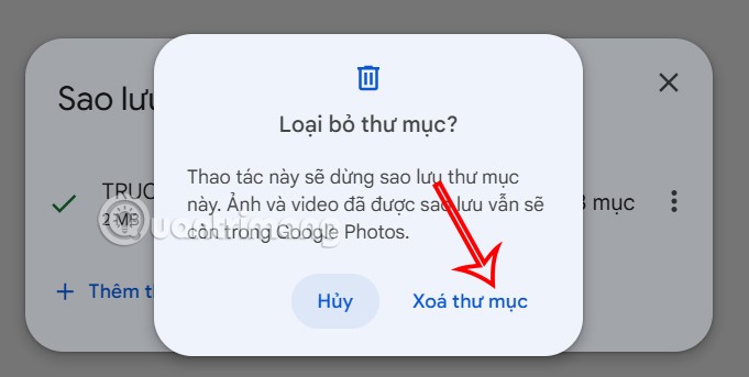 Instructies voor het automatisch back-uppen van mappen naar Google Foto's
